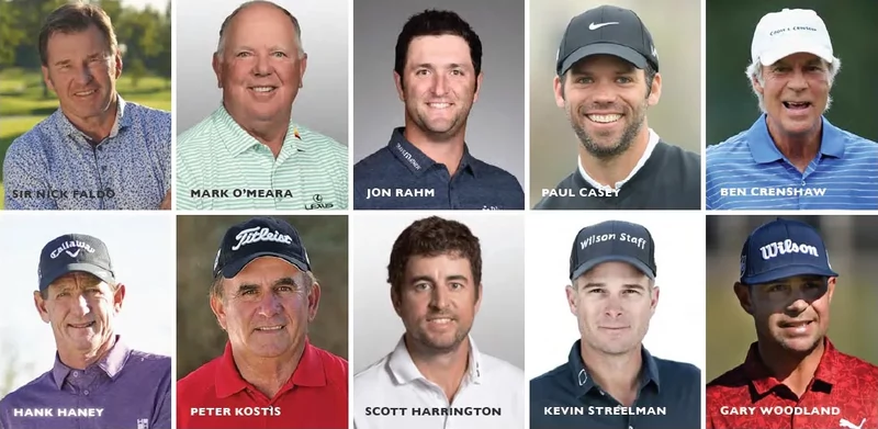 List of golfers that endorse Premiere Greens
