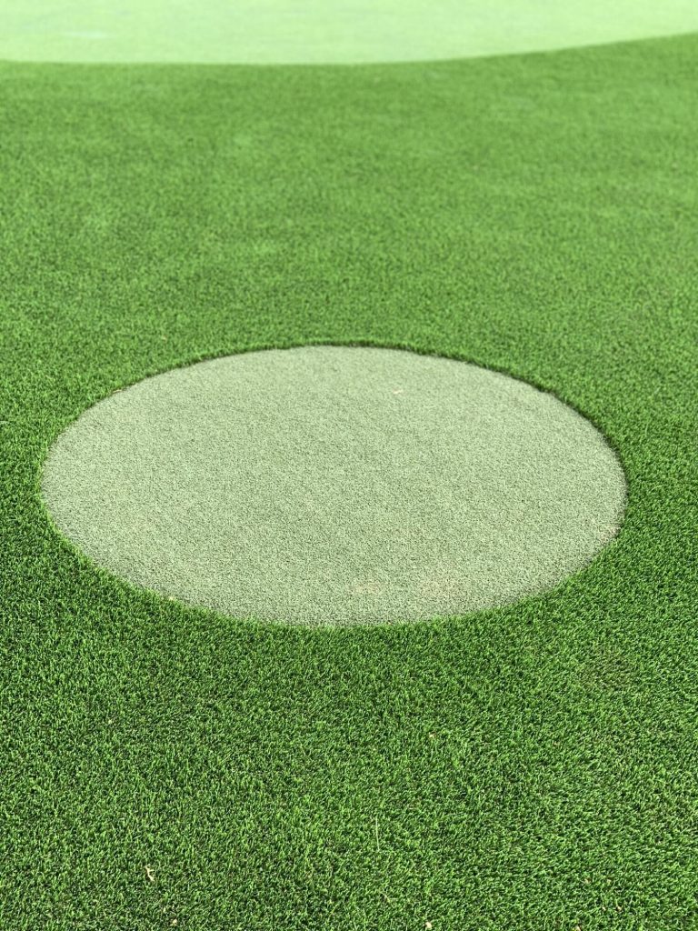 Artificial GRass Tee Line from premier greens