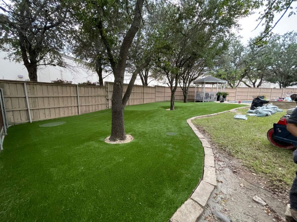 Artificial grass lawn from Premier Greens