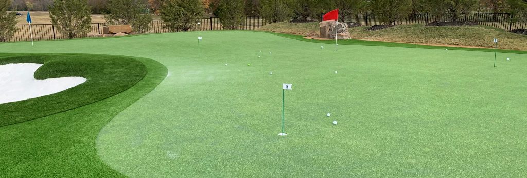 Residential Backyard Putting Green from Premiere Greens
